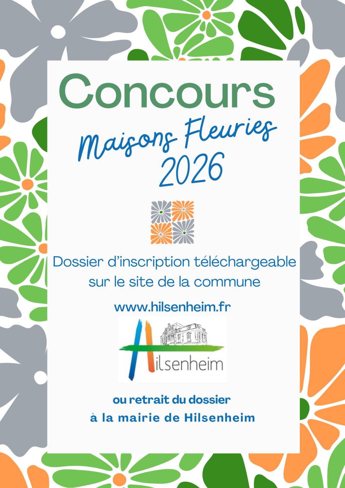 CONCOURS DES MAISONS FLEURIES 2026 Molsheim